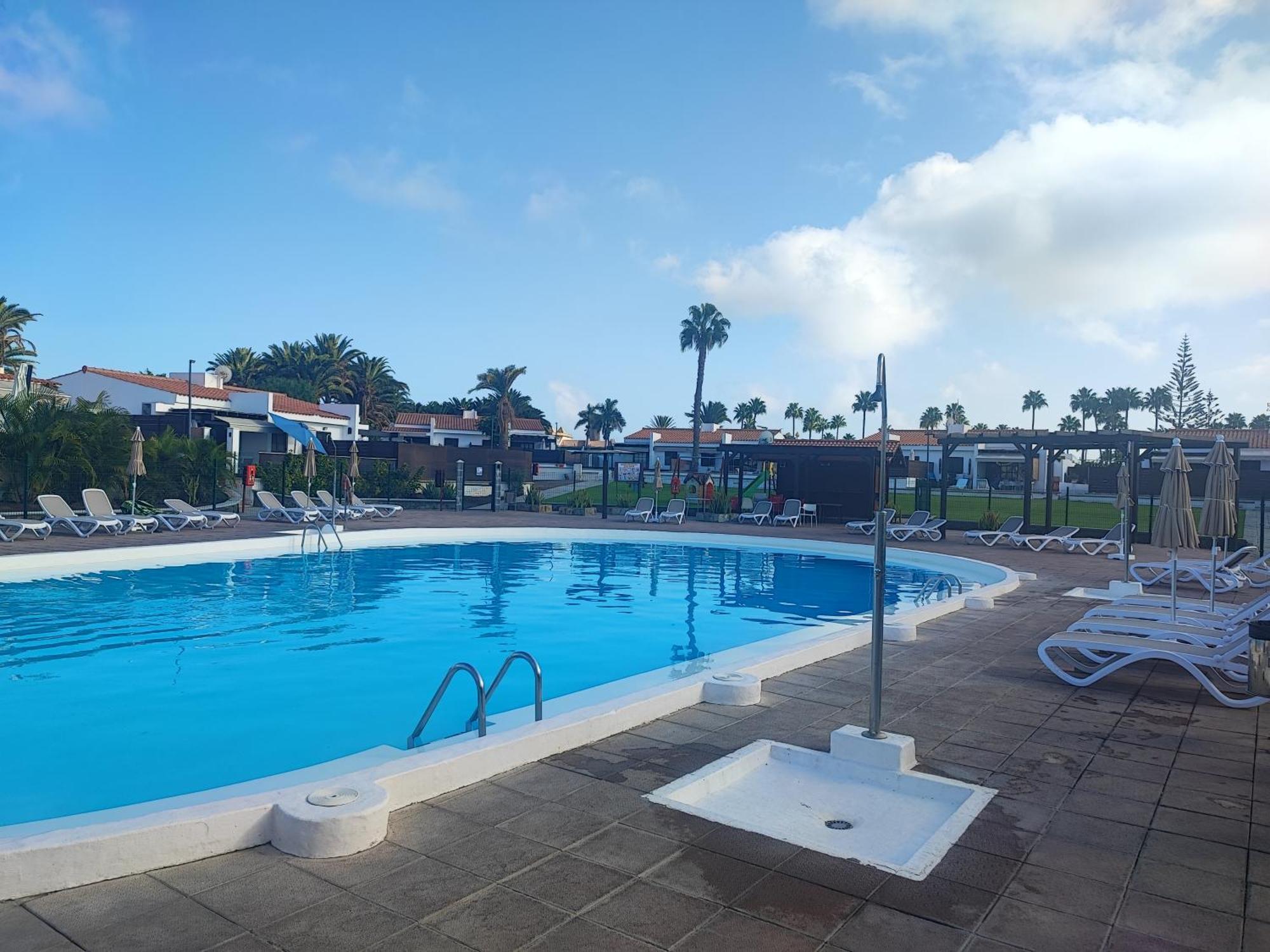 Bungalow Maspalomas Golf Con Jacuzzi, Piscina Y Jardin San Bartolomé Eksteriør billede