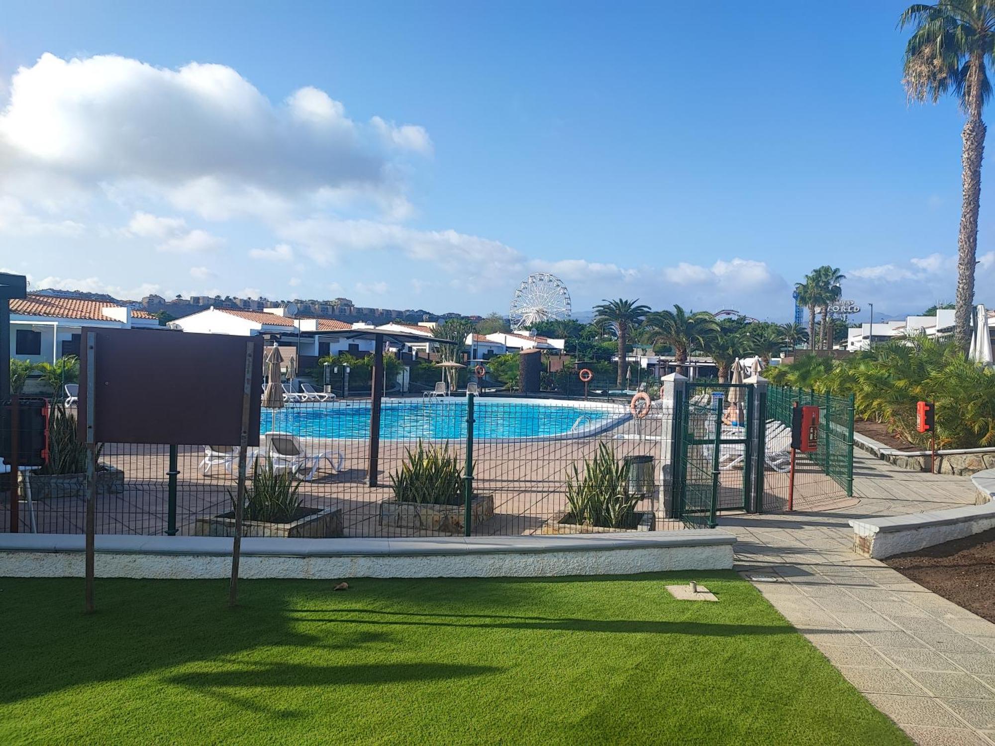 Bungalow Maspalomas Golf Con Jacuzzi, Piscina Y Jardin San Bartolomé Eksteriør billede